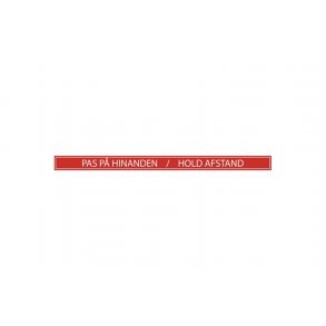 Gulvmrkning til tppe 