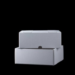 Kvadrat boks 25x25x10 cm.