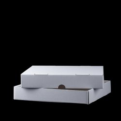 Kvadrat boks 30x30x5 cm.