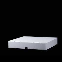 Kvadrat boks 30x30x5 cm.
