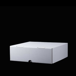 Kvadrat boks 30x30x10 cm.