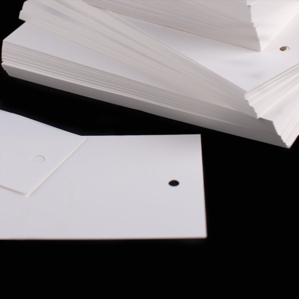 Manilamrker syrefri 5 x 10 cm. (pk. 100 stk.)