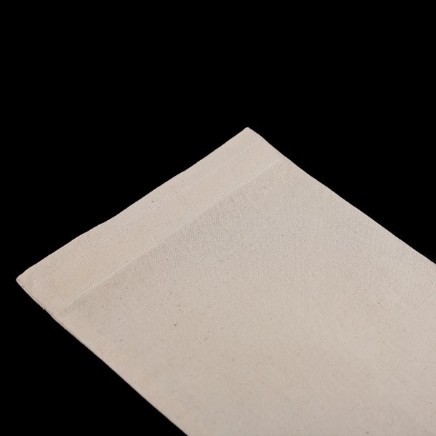 Bomuldspose med velcro