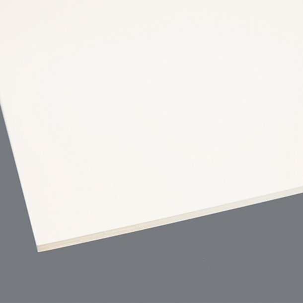Foamboard 5 mm. 100 x 140 cm hvid (25 ark)