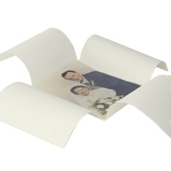 Foldekuvert 9 x 13 cm. 100 stk. 