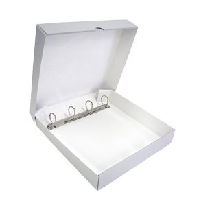 Klug ringbind A4 (lys gr)