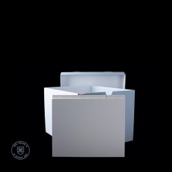 Kuvert Boks C5. m. Skillerum