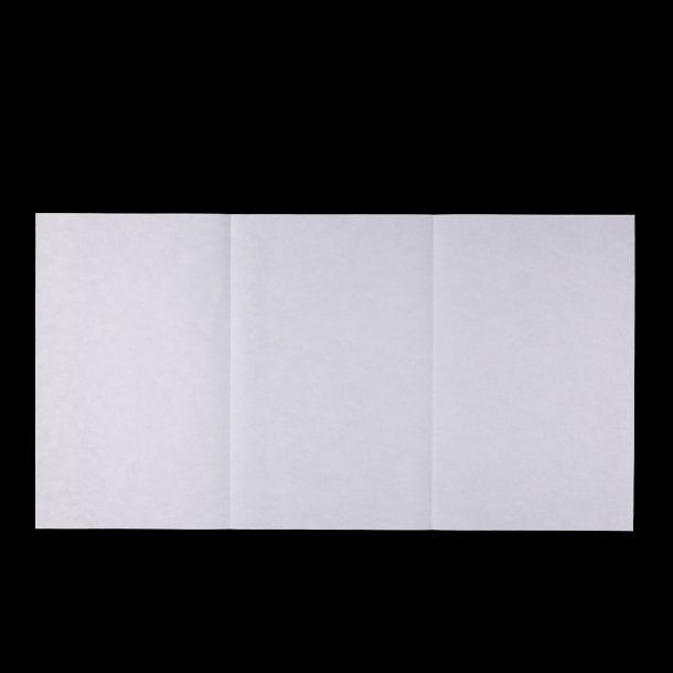 Lg til folioske (3 fljet) 23,5 x 37 cm.
