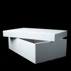 Magazine box 1/2 G w / loose lid acid-free (ISO 16245 A)