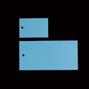 Manilamrker bl 4 x 6 cm.