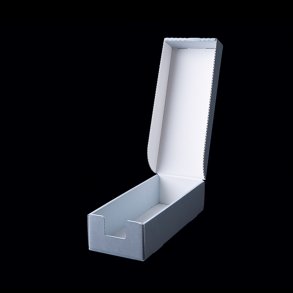 Musikkassette boks m. fast lg (1 rkker)