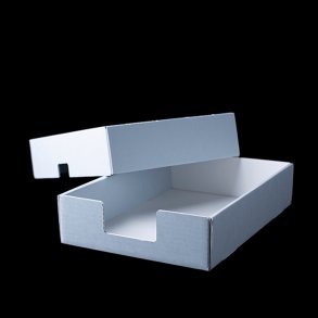 Musikkassette boks m. lst lg (2 rkker)