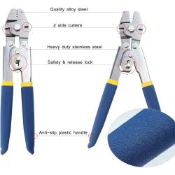 Pressetang med wirelse