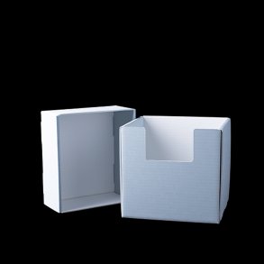 Single boks m. lst lg