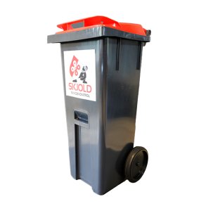 Skjold 140 l. vogn m. hjul