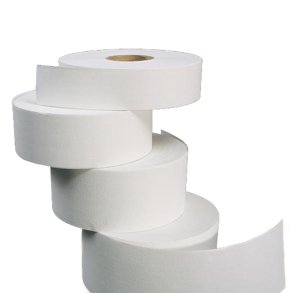 Stoftape gummieret 4 cm. x 50 m.