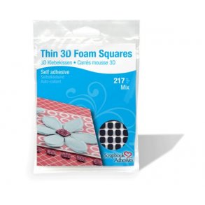 Thin Adhesive Pad black