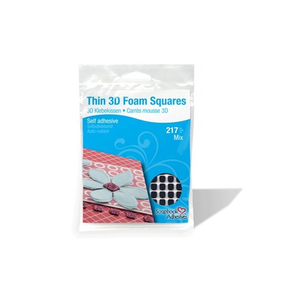 Thin Adhesive Pad black