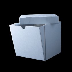 Lerkar / urne ske 22x22x26 cm. (ISO 16245 A)