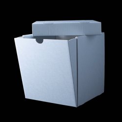 Lerkar / urne ske 26x26x29 cm. (ISO 16245 A)